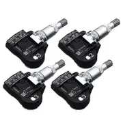 4Pcs TPMS FOR For Mazda CX-30 3 (BP) B-Hatch Xev 2019-2024 TIRE PRESSURE SENSOR BDEL-37-140 433Mhz Black