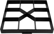Concrete Molds，Walk Maker Reusable Concrete Path Maker Molds Stepping Stone Paver Lawn Patio Yard Garden DIY Walkway Pavement Paving Moulds