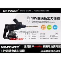 在飛比找台北益昌優惠-台北益昌 makita 電池共用 強力型 MK-POWER 