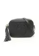 二奢 Pre-loved Gucci Soho disco bag Interlocking G Shoulder bag leather black