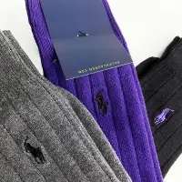 在飛比找樂天市場購物網優惠-美國百分百【全新真品】Ralph Lauren 襪子 中筒 