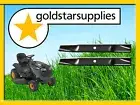 2 x RIDE ON MOWER BLADES MURRAY 40" HEAVY DUTY SIDE DISCHARGE (UP TO 1998)