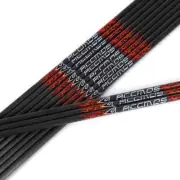 Arrow Shaft ID 6.2/4.2mm Pure Carbon Shaft 32inch for Bow Archery Hunting