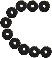 FUNOMOCYA 10Pcs Drum Cymbal Felt Pads Set Durable Drum Kit Accessories for Protection Non Slip Design for Cushioning Compatible with