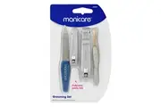 Manicare Grooming Set, Manicure and Pedicure, 4 PCE