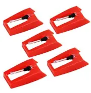 Record Player Needles Replacement 5 Pack Turntable Replacement Needle for Vin...