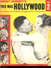 MAG: THIS WAS HOLLYWOOD #2-JEAN HARLOW/CHARLIE CHAPLIN/HOPPY G/VG