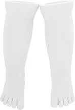 GLEAVI Foot Mannequin for Anklets Mannequin Foot Sock Display Holder Fake Foot Sock Model Foot Mannequin Display Shoes Model Art Mannequin Figure Shoes Feet Model White Plastic