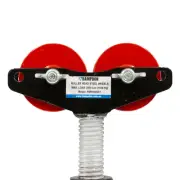 Welding Pipe Stand Roller Head with Steel Rollers 1600kg - Suits 2" to 24" pipe