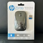 HP Z3700 Wireless Computer Mouse with USB Dongle Black