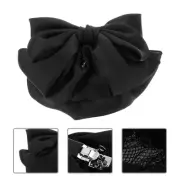 Women Hair Accessories Large Bow Net Clip Bowknot Bag for Miss