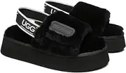 [UGG AUSTRALIAN SHEPHERD] UGG Womens Slipper Platform Fluffy Yeah Slide Poppin