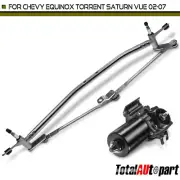 Windshield Wiper Linkage w/ Motor for Chevrolet Equinox Torrent Saturn Vue Front