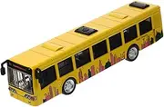 BESPORTBLE Simulation City Bus Model Pull Back Car for and Design Educational Fun Vehicle Stimulates Imagination and Color Perception Skills for Playtime