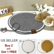 16.5" Round Cat Scratching Pad Anti-scratching Sofa Furniture Protection Post