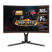 AOC CQ27G3S 27" QHD 1ms 165Hz HDR Freesync Premium Curved Gaming Monitor