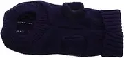 BUGUUYO Thick Warm Knit Dog Sweater for Small Breeds Turtleneck Dog Vest Stylish Pet Apparel Cozy Yarn Fabric