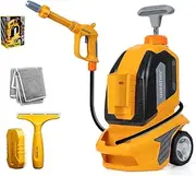 Kids Power Washer Toy - Kids Car Washer Toys with Scraper Sponge Towel, Kids Clean Car, Car Wash Toys for Boys 3-5 Years Old, with Scraper, Sponge, Rag, Toy Car Wash,Kids Cleaning Toy Set(1pcs)