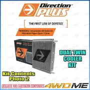DIRECTION PLUS TransChill Mitsubishi Triton MQ MR 2.4L DUAL Trans Cooler Kit (for: Mitsubishi)