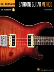 Hal Leonard Baritone Guitar Method - Book and Audio NEW 000242055