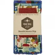 HoneyBee Wrap Honey Bee Wrap (S/M/L/XL) 4 Pack