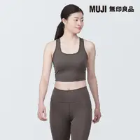 在飛比找momo購物網優惠-【MUJI 無印良品】女速乾聚酯纖維背心式胸罩(共4色)
