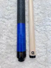 IN STOCK, McDermott GS02 Pool Cue w/ 12mm G-Core Shaft, FREE HARD CASE (Blue)