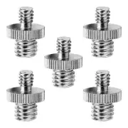 5Core 1/4 Male to 3/8 Inch Male Threaded Camera Tripod Screw Adapter Mount