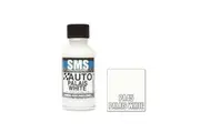 SMS 30ML Auto Colour Palais White Acrylic Lacquer Airbrush Ready Hobby Paint