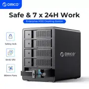 ORICO 5Bay USB3.0 External Hard Drive Enclosure + RAID for 2.5/3.5 SATA HDD 80TB
