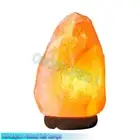 Natural Shape Himalayan Salt Lamp 8-9 Inches Ideal Night Light Dimmer Cord Bulb