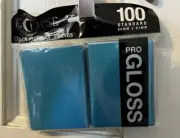 Eclipse Ultra Pro MTG Deck Protector Sleeves Blue Pro Gloss 100 Standard