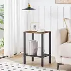 HOOBRO End Table Small Side Table Nightstand 15" x 11" x 21.9" for Living Room