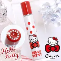 在飛比找森森購物網優惠-Hello Kitty X 法國Caseti 點點珠光 旋蓋