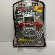 Sudoku Travel Mate Electronic Handheld Game & Puzzle Book - Brand New & Sealed
