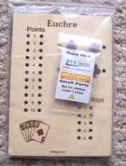Euchre Score Board for Tracking by ACE Spirit USA Made