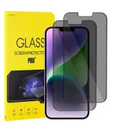 Anti Spy Privacy Tempered Glass Screen Protector For iPhone 15/14 Plus Pro Max