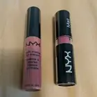 NYX Matte Lipstick Set of 2 MLS 17 Sweet Pink & SMLC11 Milan