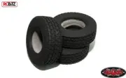 Roady Super Wide 1.7" Commercial 1/14 Semi Truck Tires RC4WD Z-T0072 Tamiya 14th