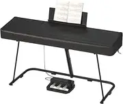 BENVOL 88 Keys Piano Cover - Waterproof Dustproof Keyboard Protector with Music Stand Zipper, Adjustable Drawstring, Soft Spandex Fabric for Yamaha, Casio 88-Key Digital Pianos (Black Matte)