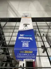 Ultimaxx Full Size Swivel Quick Release Lightweight Tripod All Sizes for DSLR