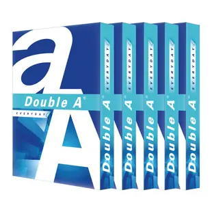 Double A 多功能用紙｜A4/A3/B4/B5｜80g/70g｜5包/箱｜影印紙 辦公用紙 雷射 噴墨 電腦用紙