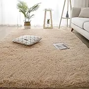 Fluffy Area Rugs Shape Rug for Living Room Clearance Carpet Bedroom Thick Plush Carpets Fuzzy Rugs Kids Rug Room Big Home Decor Rug40cmx60cm