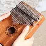 10/17 KEYS KALIMBA AFRICAN SOLID MAHOGANY ACACIA THUMB FINGE