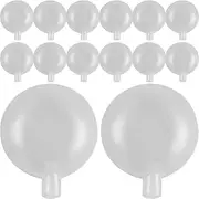 Toddmomy 50pcs bb Dog Toy Noise Maker Toy Replacement squeakers Replacement Noise Maker Insert Replacement Dog squeakers Soft Toys Plastic Manufacturing Machine pet Baby White