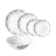 【CORELLE 康寧餐具】康寧微風花彩5件式餐盤組 6吋平盤x2、8吋平盤x1、10吋平盤x1、1000ml湯碗x1