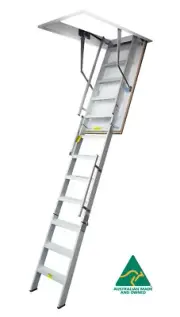 KASW106HC - 2400 to 2635mm Ultimate Series Heavy Commercial Attic Ladder