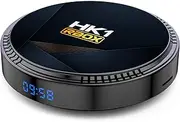 Android TV Box 11.0, HK1 RBOX H8 Android TV Box 4GB RAM 128GB ROM H618 Android Box, 2.4G/5Ghz Dual WiFi BT5.0 3D 4K/6K Ultra-HD H.265 Set Top Box,4gb+32gb