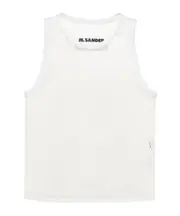 Hollowed-out vest S,L,M White
