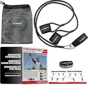 PowerNet Arm Care Bands | Baseball Softball Strength and Conditioning PowerBands | Rehab Throwing Injuries | Perfect for Pitching Warm Up Exercises | Attach to Any Fence or Pole